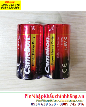 Camelion R14P-SP2R, Pin trung C 1.5v Camelion R14P-SP2R Momo UM2, MẪU MỚI (Gói 2viên)